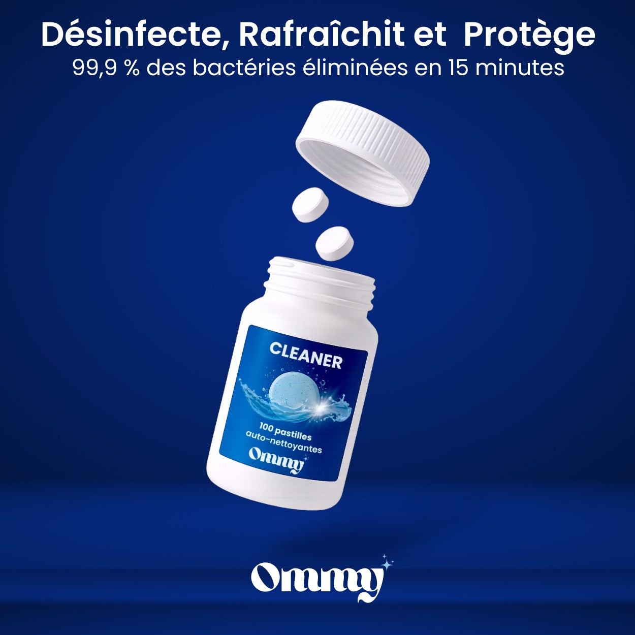 100 pastilles auto-nettoyantes