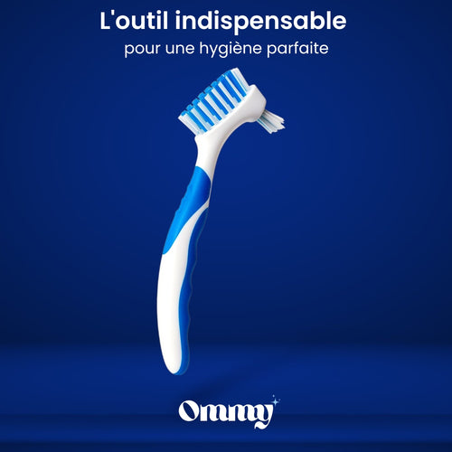 Brosse spéciale orthèse